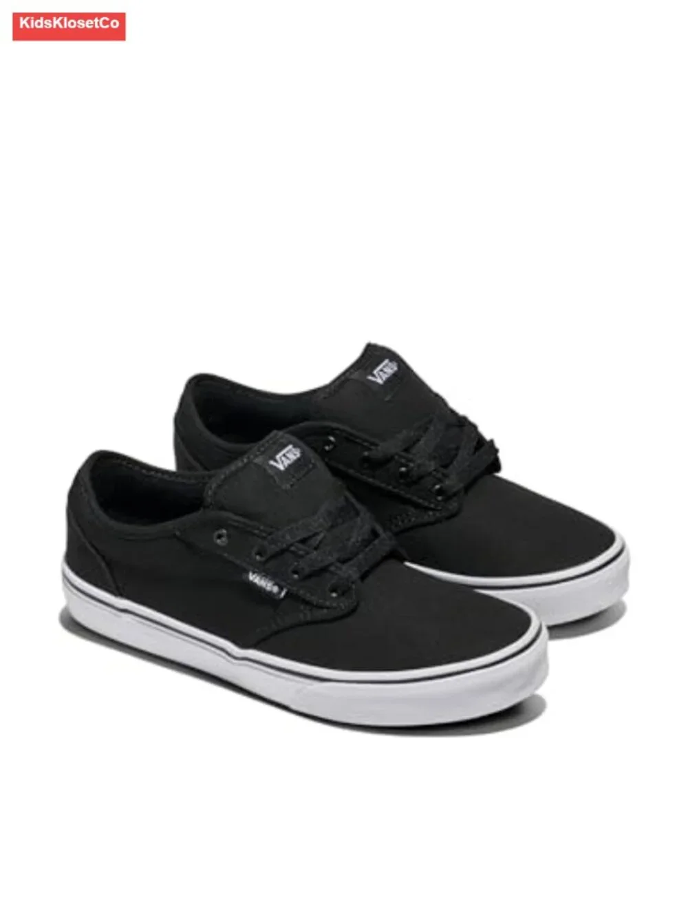 Low-Top Canvas Sneakers with Padded Collar